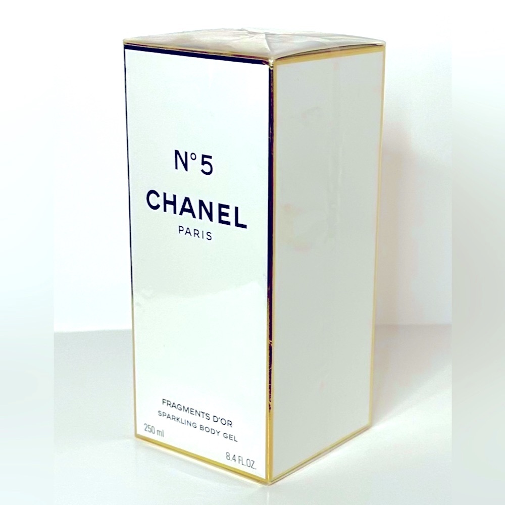 CHANEL Number 5 Fragments D’Or Sparkling Body Gel Rare Brand NEW in Box